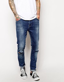 Super Skinny Jean With Rips