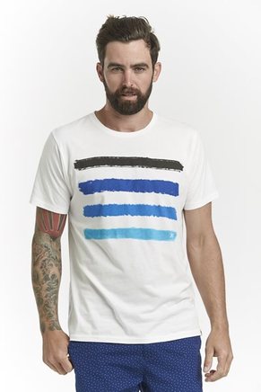 calm sea print tee