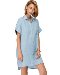 Alessandria Wide Sleeve Shirt Dress