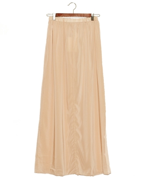 jorge shiff maxi skirt (nude)