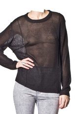 rozetta sweater, charcoal