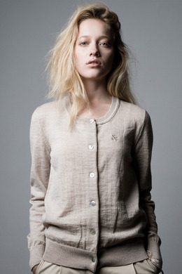 &co cardigan, sand