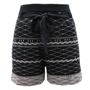 rope jacquard shorts