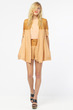 swing blazer, apricot/tan