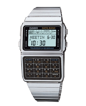 casio databank (silver)