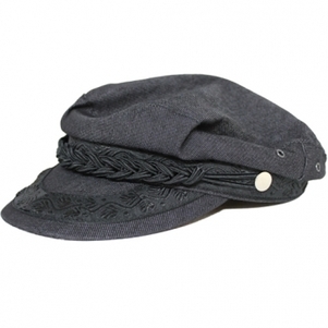 captain hat black