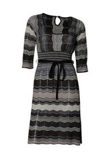 Margo Lurex Stripe Dress