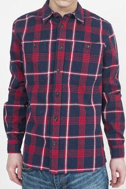 gemmi shirt, red check