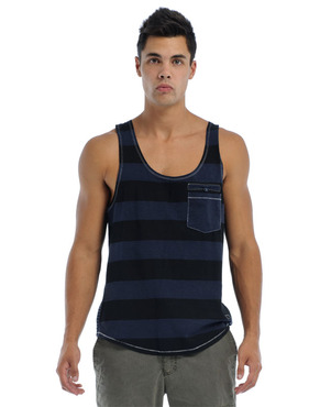 freshjive lanyon singlet - navy