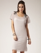 embelished fantail dress