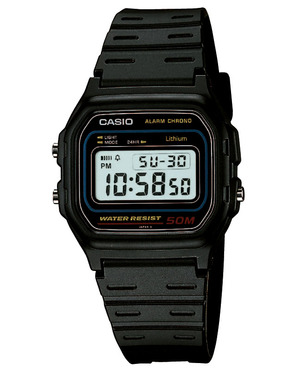 casio digital watch (black)