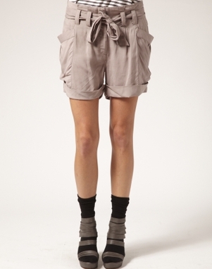 Paperbag shorts