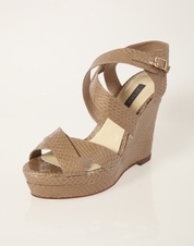 Luxury snake wedge