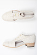 tap shoes, white