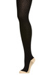 pin dot tights, black