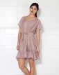 Frill Shift - Dusty Pink