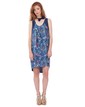 Into the Blue Sleeveless Dress  - Blue Print