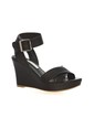 Manolas Wedge - Black