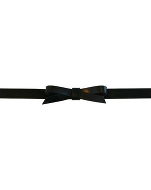 Raw Bow Belt - Black