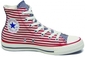 Chuck Taylor All Star Hi - Flag - Red and White