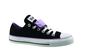 Chuck Taylor All Star Ox - Double Tongue - Black and Lupine