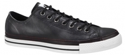 Chuck Taylor All Star Ox -Leather Detail - Black