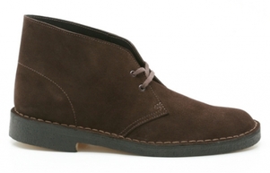 Clarks Desert Boot -  Suede - Brown