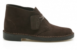 Clarks Desert Boot Womens - Suede - Brown