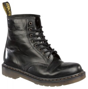 Dr Martens 1460 8-Eye Boot - Black Worn