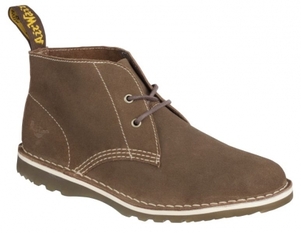 Dr Martens Dan Low Boot - Golden Brown Suede