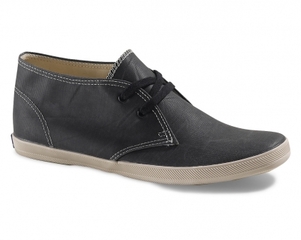 Keds Chukka - Waxed Canvas - Black