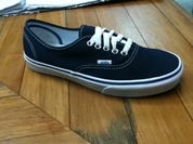 Vans Authentic - Canvas - Black and Blue