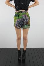 Silk Flare Shorts