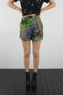 Silk Flare Shorts