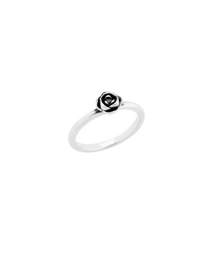 culet rose bud ring