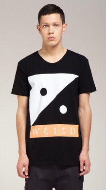 I Love Ugly Black Ying Yang Tee