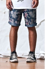 Federation Perfect Short Worn Rose Denim