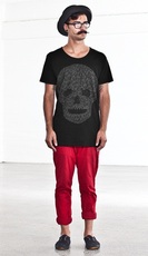 Public Gallery Hairy Skull Usual Tee