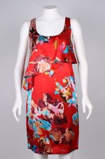 notoriety dress - madame butterfly print