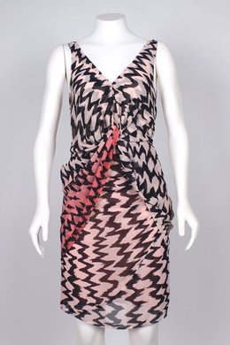 phoenix dress - fortress print