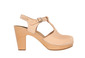 T-STRAP SKY HIGH TOFFEL - Natural