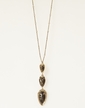 House of Harlow 1960 Triple Arrowhead Necklace