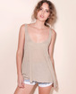 all about eve rouge knit tank - off white