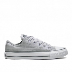 Chuck Taylor All Star Ox - Holiday Stripes - Cloud Grey