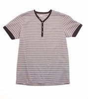 clean stripe henley