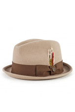 gain hat, beige felt