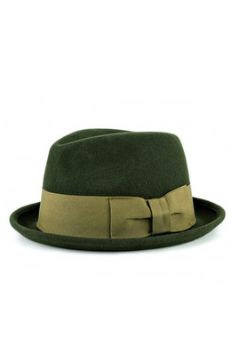 roosevelt hat, moss felt