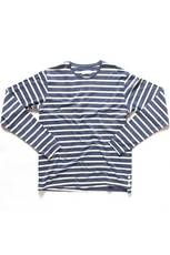 123 placket ls / stripe