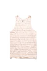 123 placket singlet / stripe