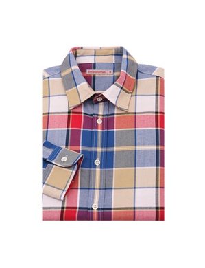 lb multi check shirt